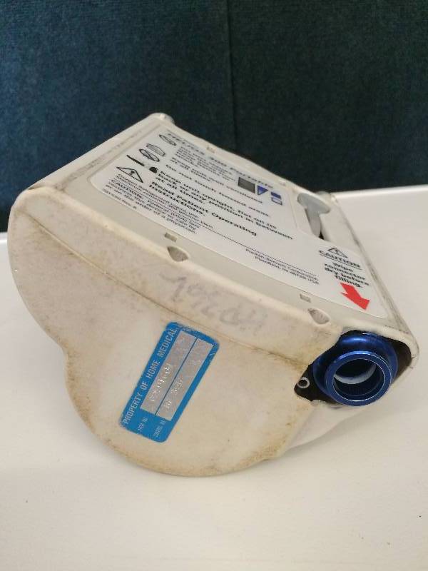 lot 44 image: REtails New $1500 - CAIRE HELiOS H300 Plus Portable Respiratory Liquid Oxygen System - Nice Condition - Signs Of Use