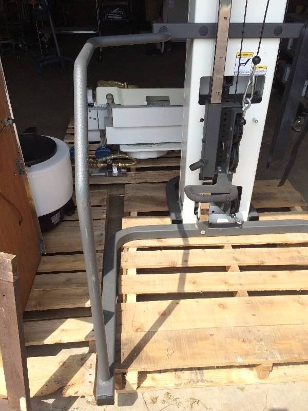 lot 46 image: Retails New $3500 Cybex Modular Adjustable Free Standing Cable Column Bodybuilding, Fitness, Gym & Training, Weight Lifting Physical Therapy Rehab Equipment - Super Condition