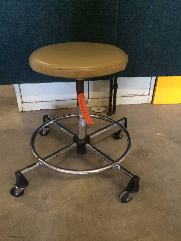 lot 6 image: Round Exam Stool by Cramer Industries, Inc.