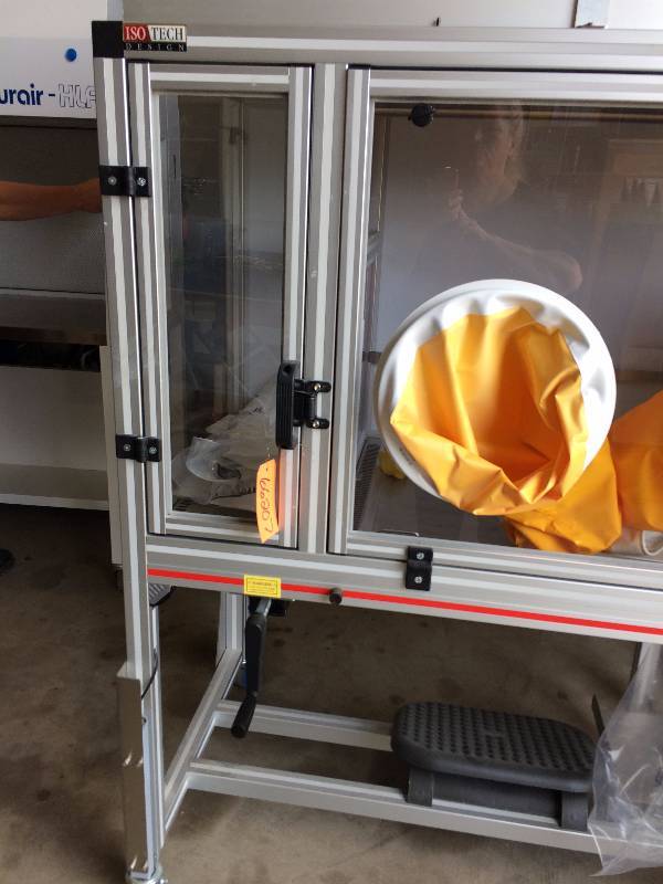 lot 3 image: Retails New $22,000 ISOTech Microsphere Compounding Aseptic Isolator Sterility Testing Isolator Hood For Clean Air In Hospitals Laboratories & Medical Clinics - Excellent Cosmetic & Working Condition With All Extras Inside Unit