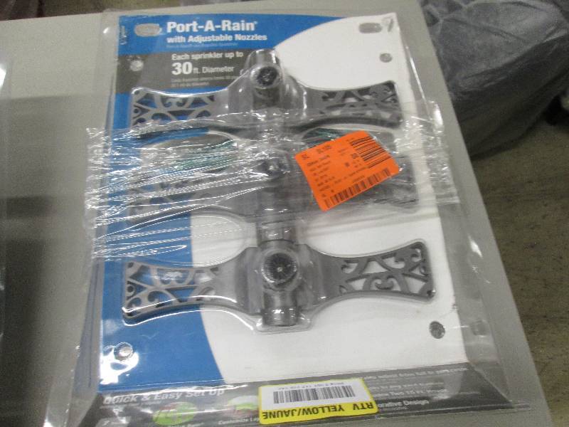 lot 6 image: Orbit 34 in. x 30 ft. Port-A-Rain ...