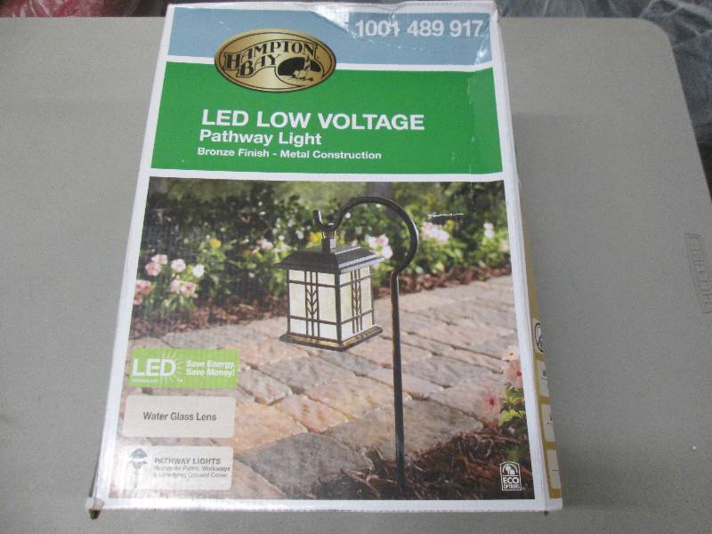 lot 18 image: Hampton Bay  Low-Voltage LED Bronze...