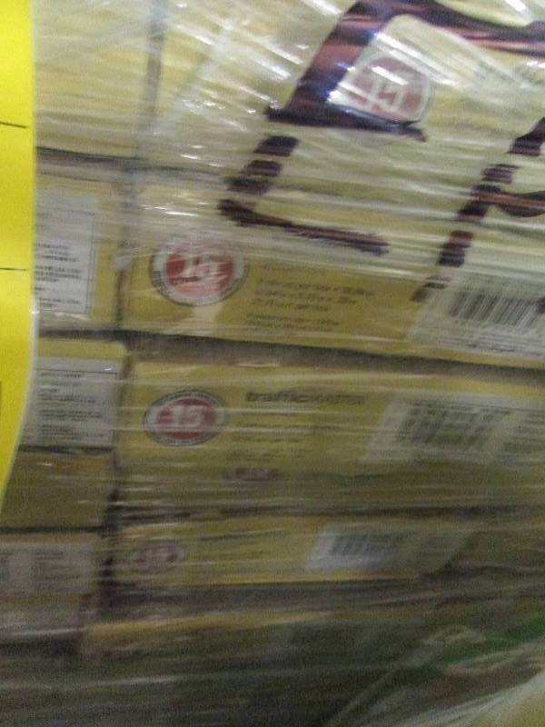 lot 42 image: 9 cases Traffic Master Dark Brown H...