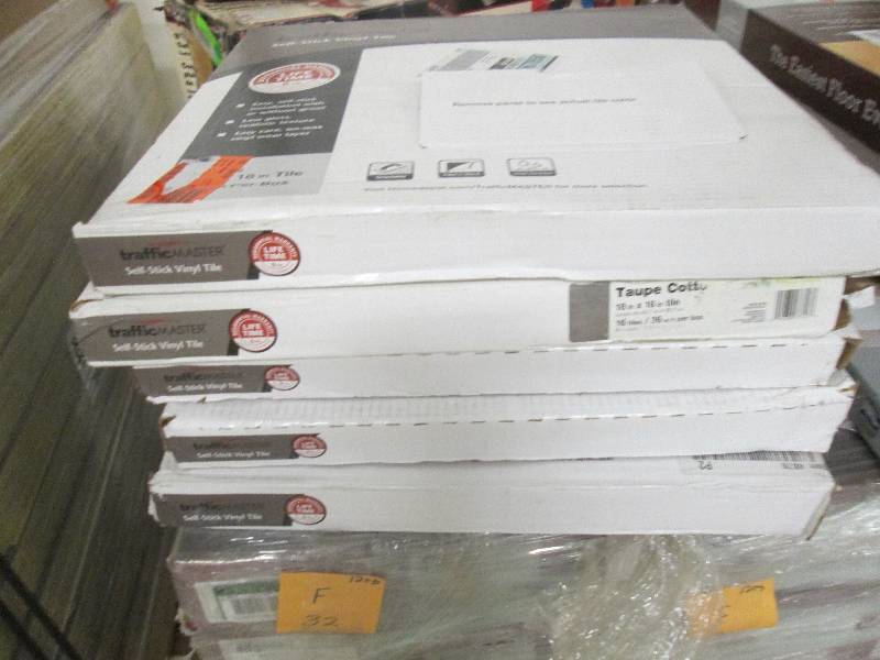 lot 47 image: 5 Boxes Traffic Master Groutable 18...