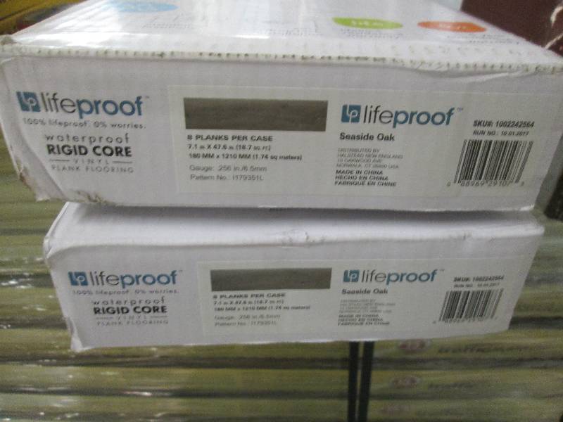 lot 55 image: 2 cases Life Proof 7.1 in. x 47.6 i...