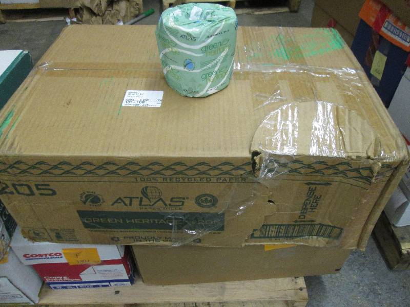 lot 139 image: Case of 48 Single Rolls of Atlas 2 ...