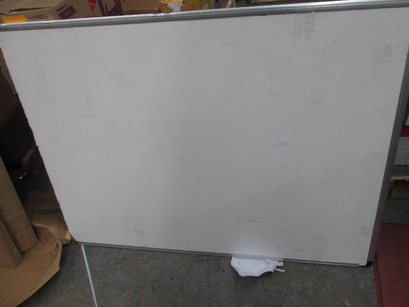 lot 147 image: White Board - damaged side...
