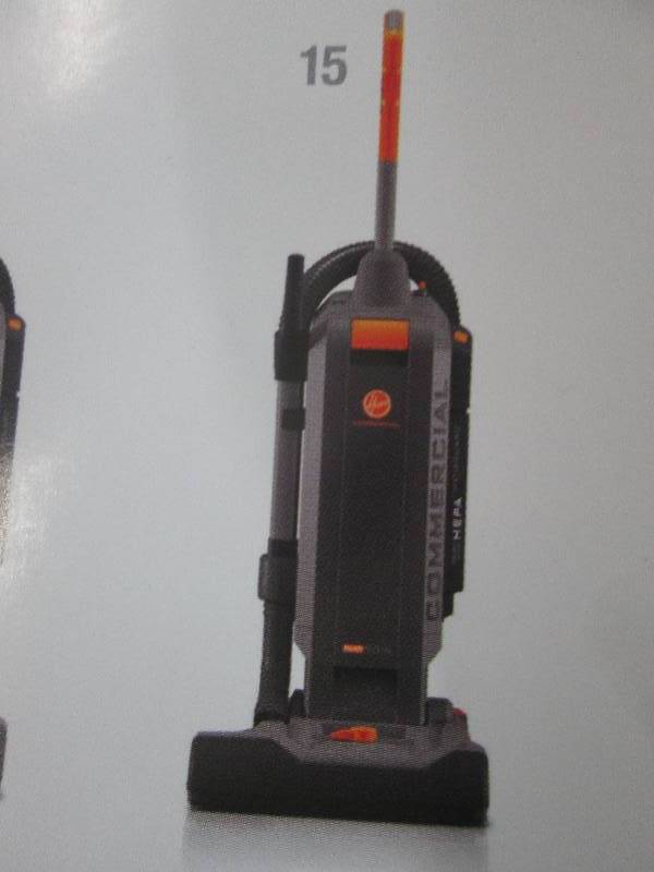 lot 153 image: Hoover Commercial HushTone 15 inch ...