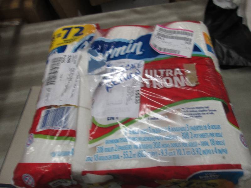 lot 172 image: 18 Mega Rolls Charmin Bath Tissue...