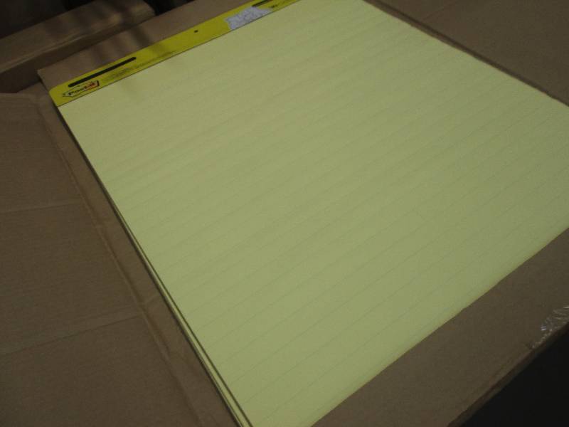 lot 179 image: 4 pk of 30 Sheets 3M 25x30 Easel P...