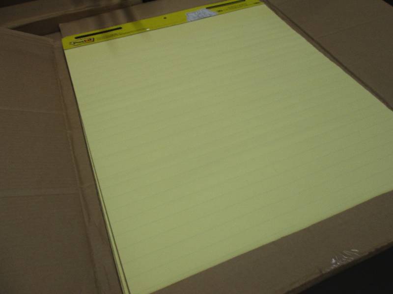 lot 181 image: 4 pk of 30 Sheets 3M 25x30 Easel P...