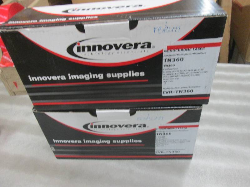 lot 193 image: Lot of 2 Innovera Toner Cartridge B...