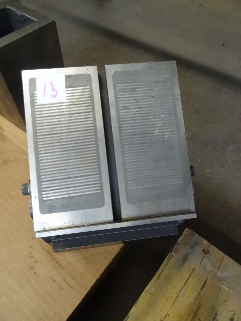 lot 13 image: Magnetic sine chuck. 6 x 6...