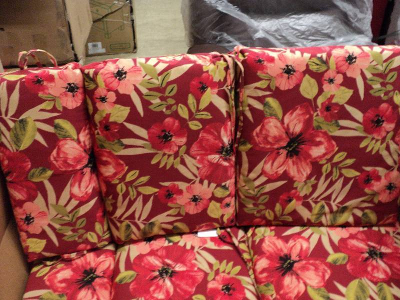 2 new patio chair cushions...