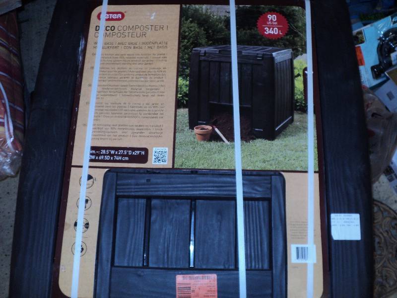 keter deco composter...