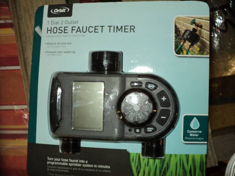 orbit hose faucet timer retail $56...