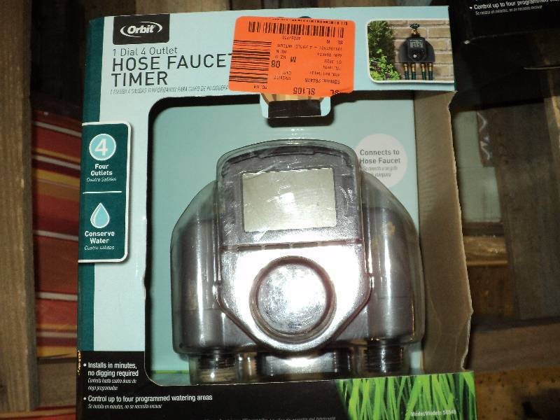 orbit hose faucet timer retail $56...