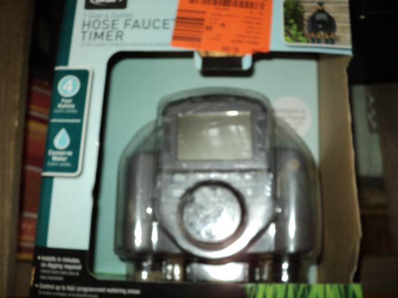 orbit hose faucet timer retail $56...