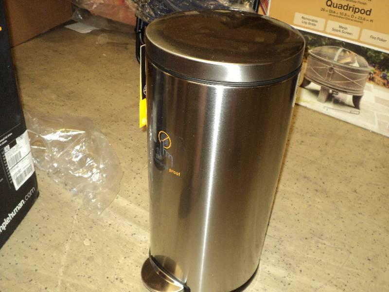 simple human 30 liter silent garbag...
