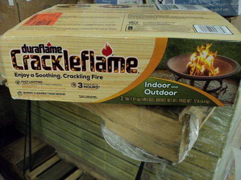 crackleflame duraflame logs...