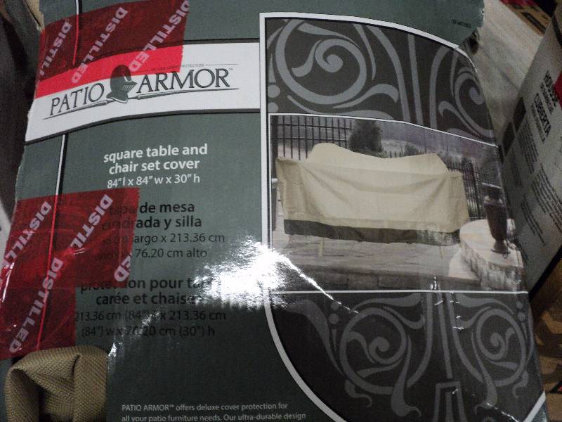 patio square table and chair set co...