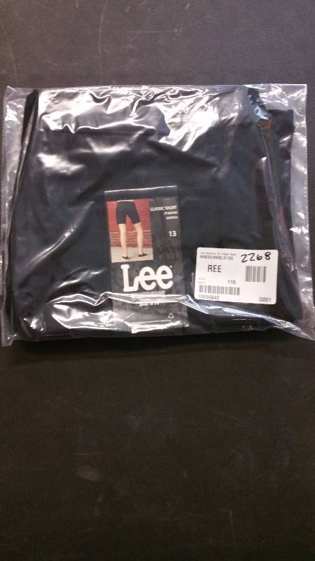 Lee Uniforms Juniors 8 Basic Short Black 13