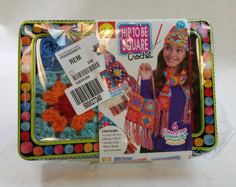 Alex Hip To Be Square Crochet Kit