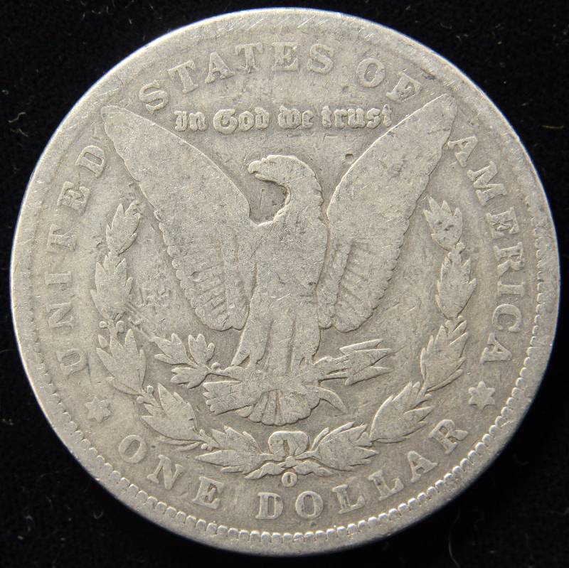 lot 53 image: 1890-O MORGAN SILVER DOLLAR GOOD