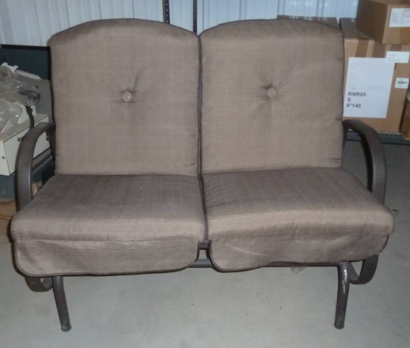 lot 1 image: New Patio glider ...