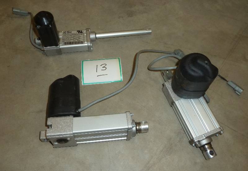lot 13 image: 3 linear actuators...