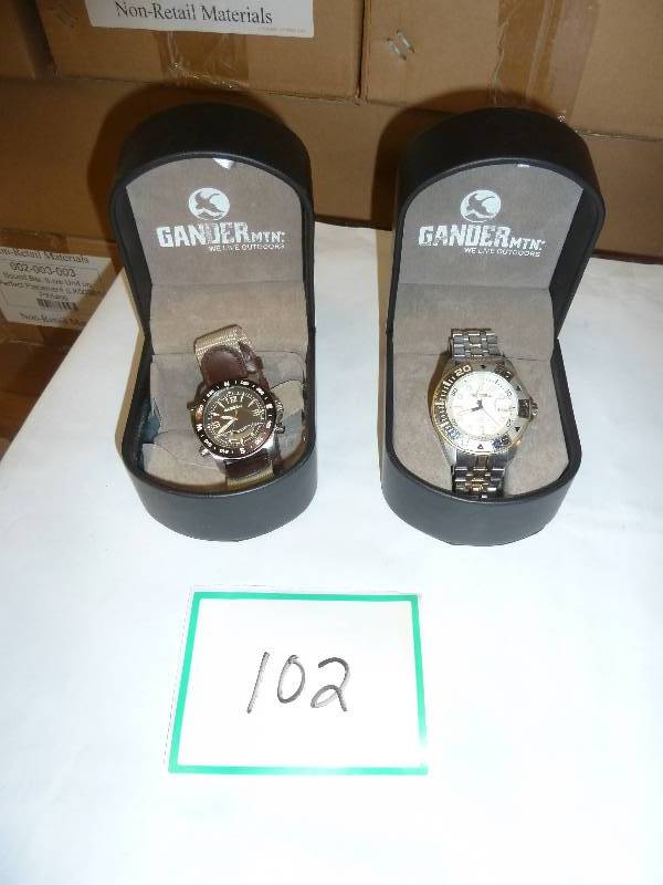 lot 102 image: 2 Mens watches - untested...
