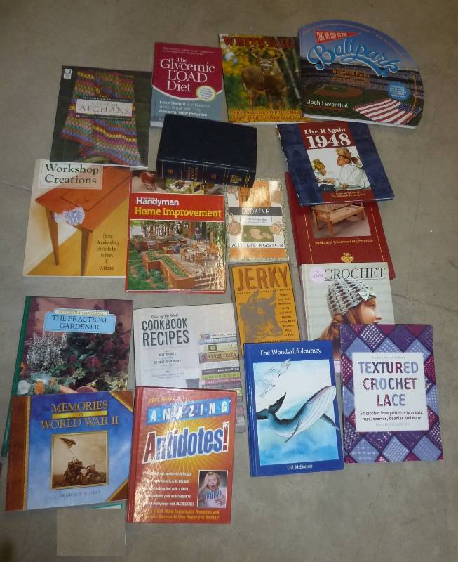 lot 113 image: lot of new mostly hardcover books...