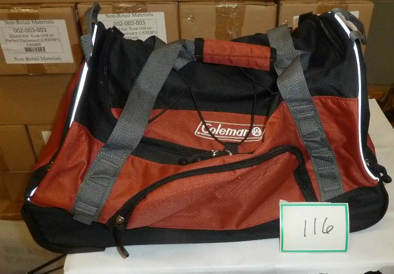 Coleman Duffel Bag On Wheels IUCN Water