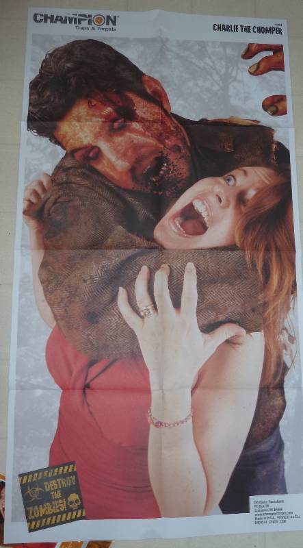 lot 139 image: 10 pack of Zombie targets - Charlie...