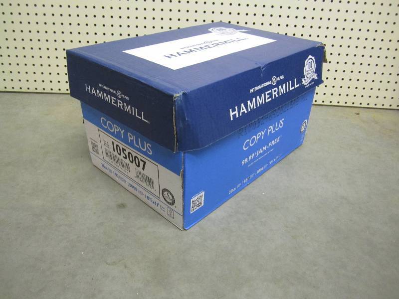 lot 19 image: Case of 5000 (10 reams of 500) prin...