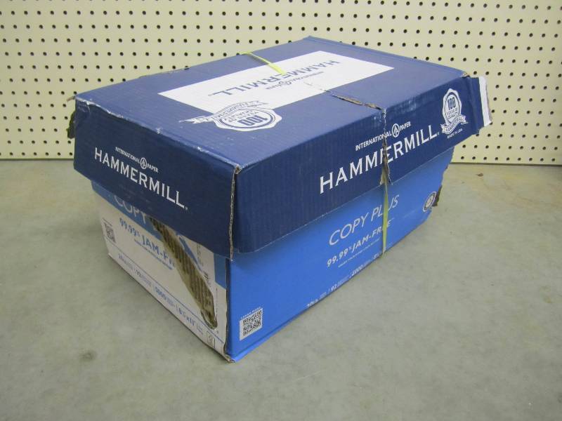 lot 20 image: Case of 5000 (10 reams of 500) prin...