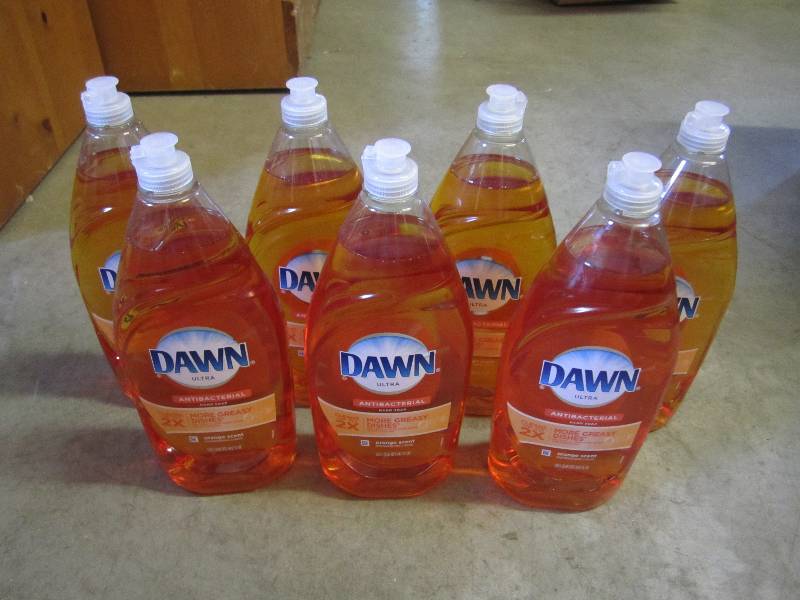 lot 74 image: Lot of 7 Dawn Ultra Antibacterial O...