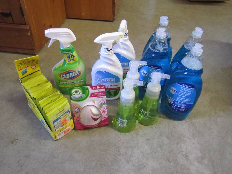 lot 78 image: Lot of misc cleaners scents Insect ...