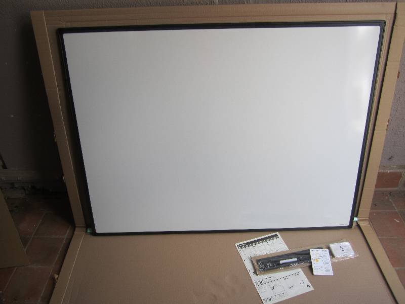 lot 91 image: Universal One Dry Erase Board 36x48...