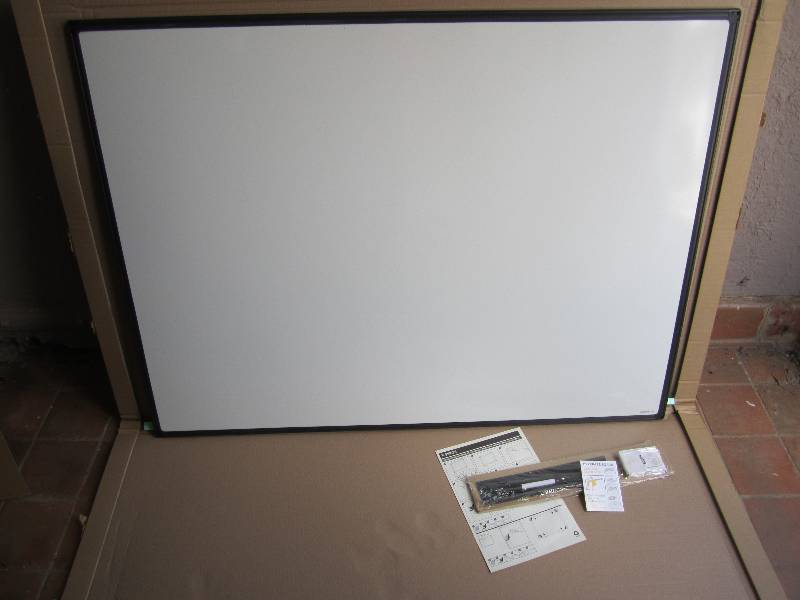 lot 92 image: Universal One Dry Erase Board 36x48...