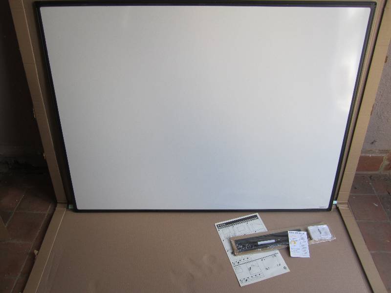 lot 94 image: Universal One Dry Erase Board 36x48...