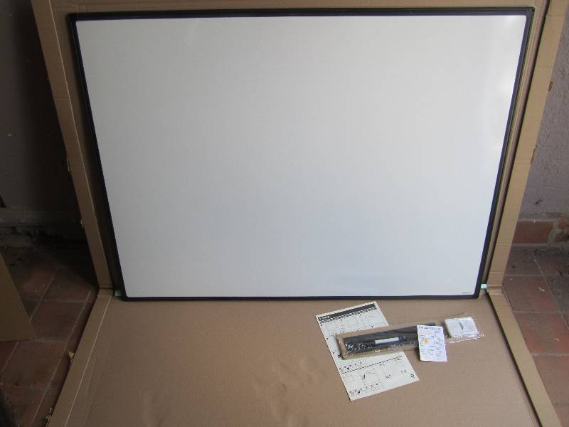 lot 95 image: Universal One Dry Erase Board 36x48...