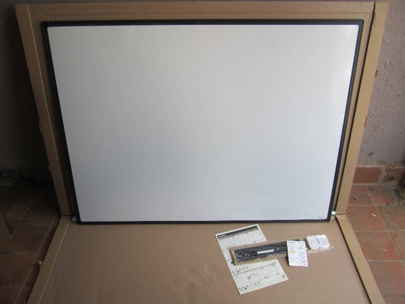 lot 97 image: Universal One Dry Erase Board 36x48...