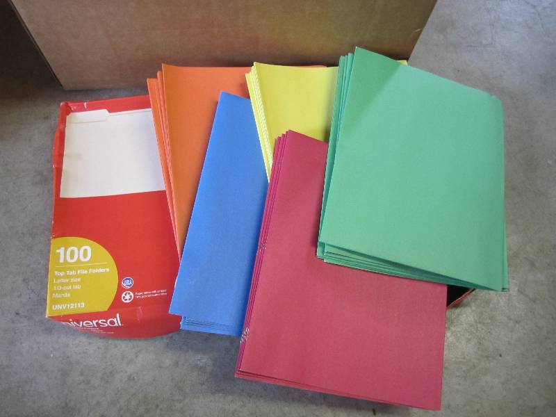 lot 131 image: Large lot of file folders hanging f...