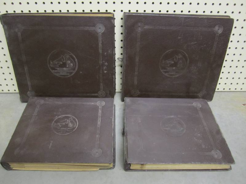lot 138 image: Lot of 4 Vintage Record Collection ...