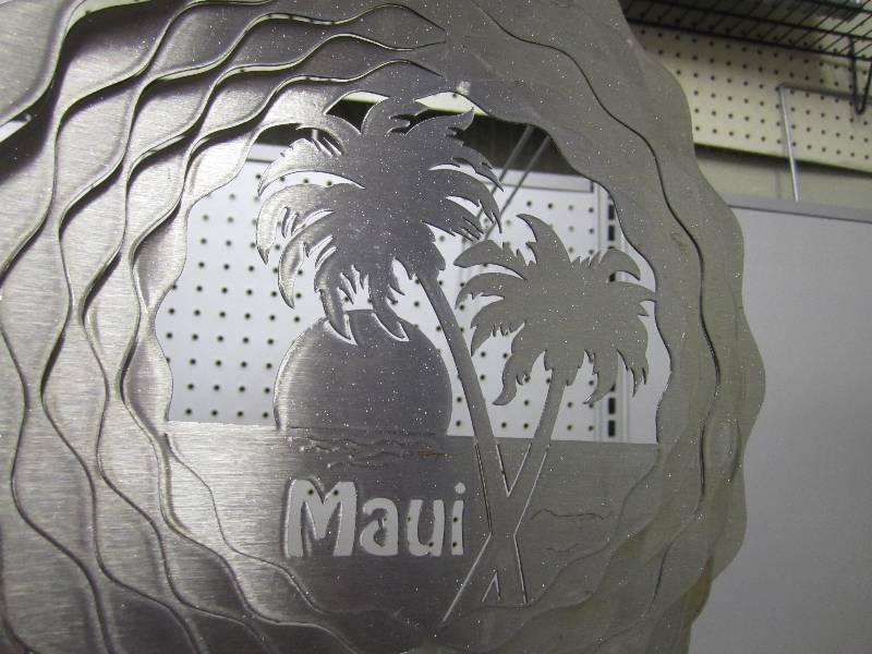 Metal wind spinner. Maui... Office & Commercial Supplies, Vintage