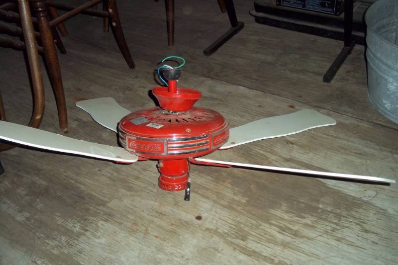 Coca Cola Ceiling Fan Advanced Sales Erhard Farm