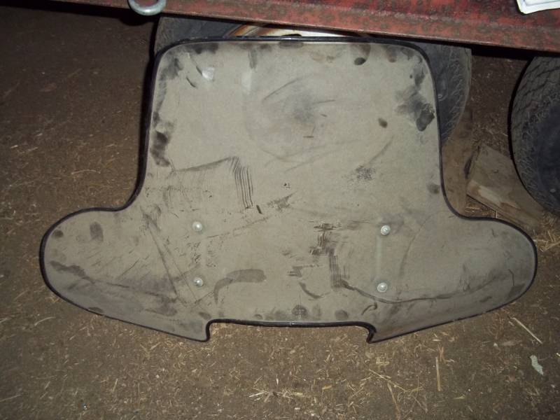 lot 93 image: Motorcycle windsheild