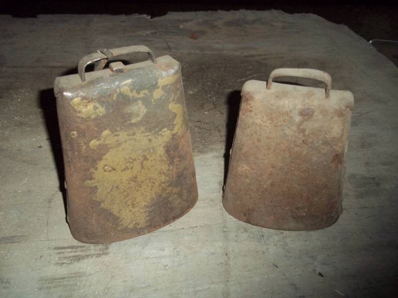 lot 120 image: Pair of cow bells