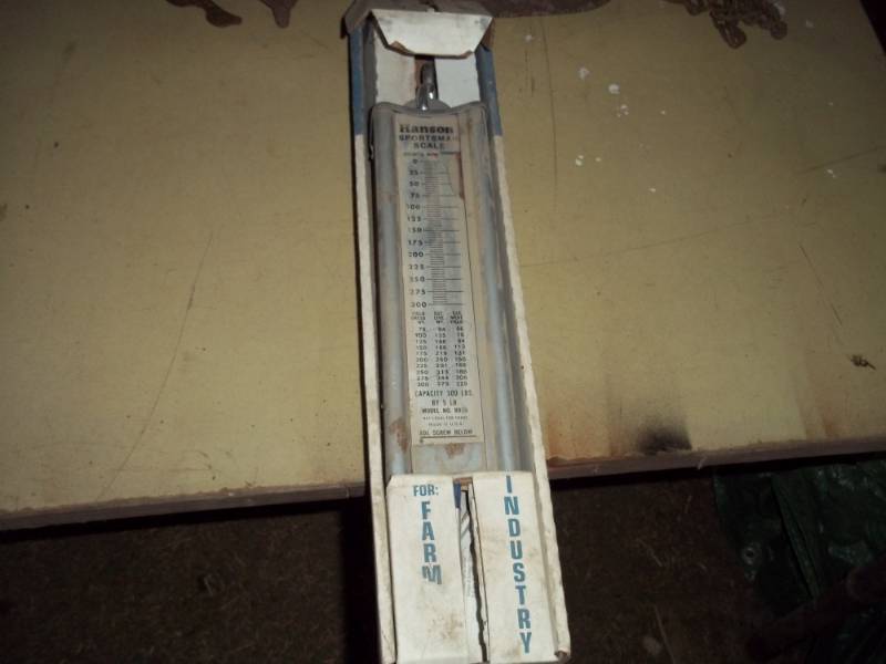 lot 134 image: Hanson Sportsman Scale
